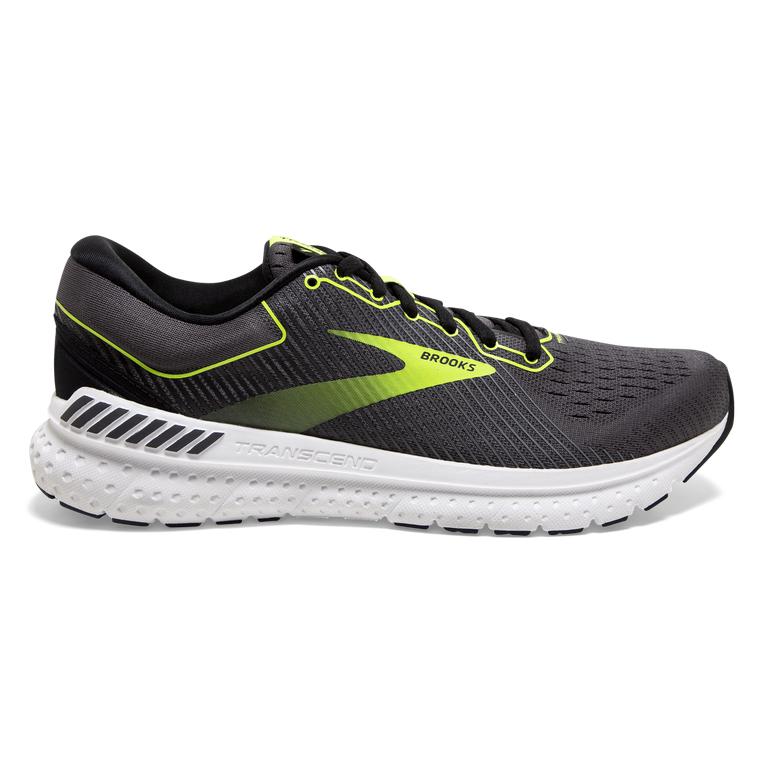 Brooks Men's Transcend 7 Road Running Shoes - Black/Ebony/Nightlife (BUVS43290)